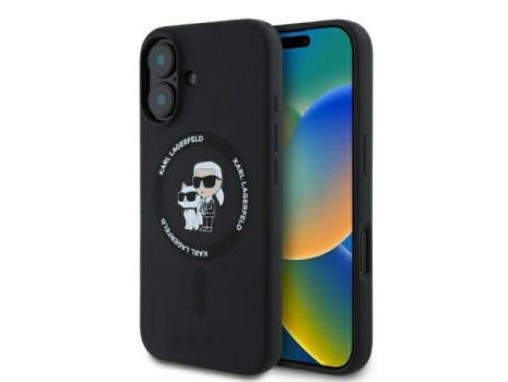 TPU Karl Lagerfeld maska za iPhone 16 KLHMP16SSCMKCRHK
